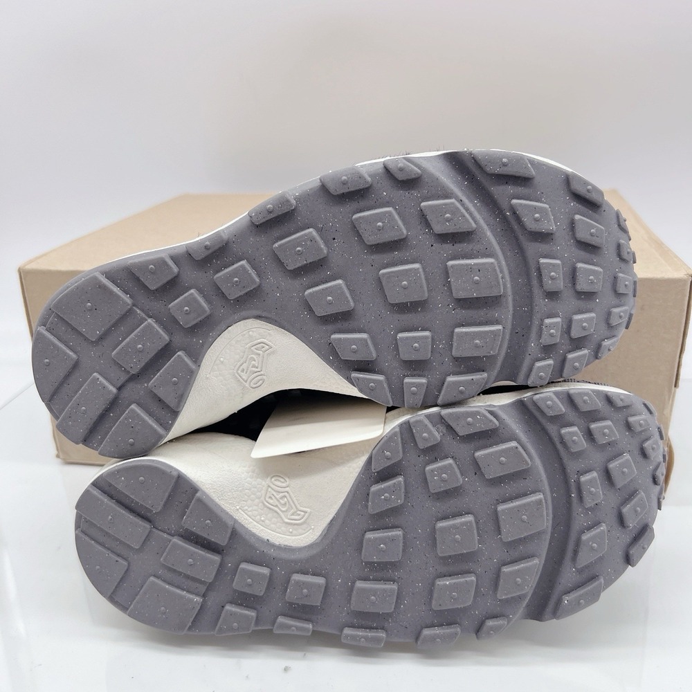Nike Air Footscape Woven Women's Platform Sneakers Shoes Black Grey US 5.5 - Picture 9 of 13